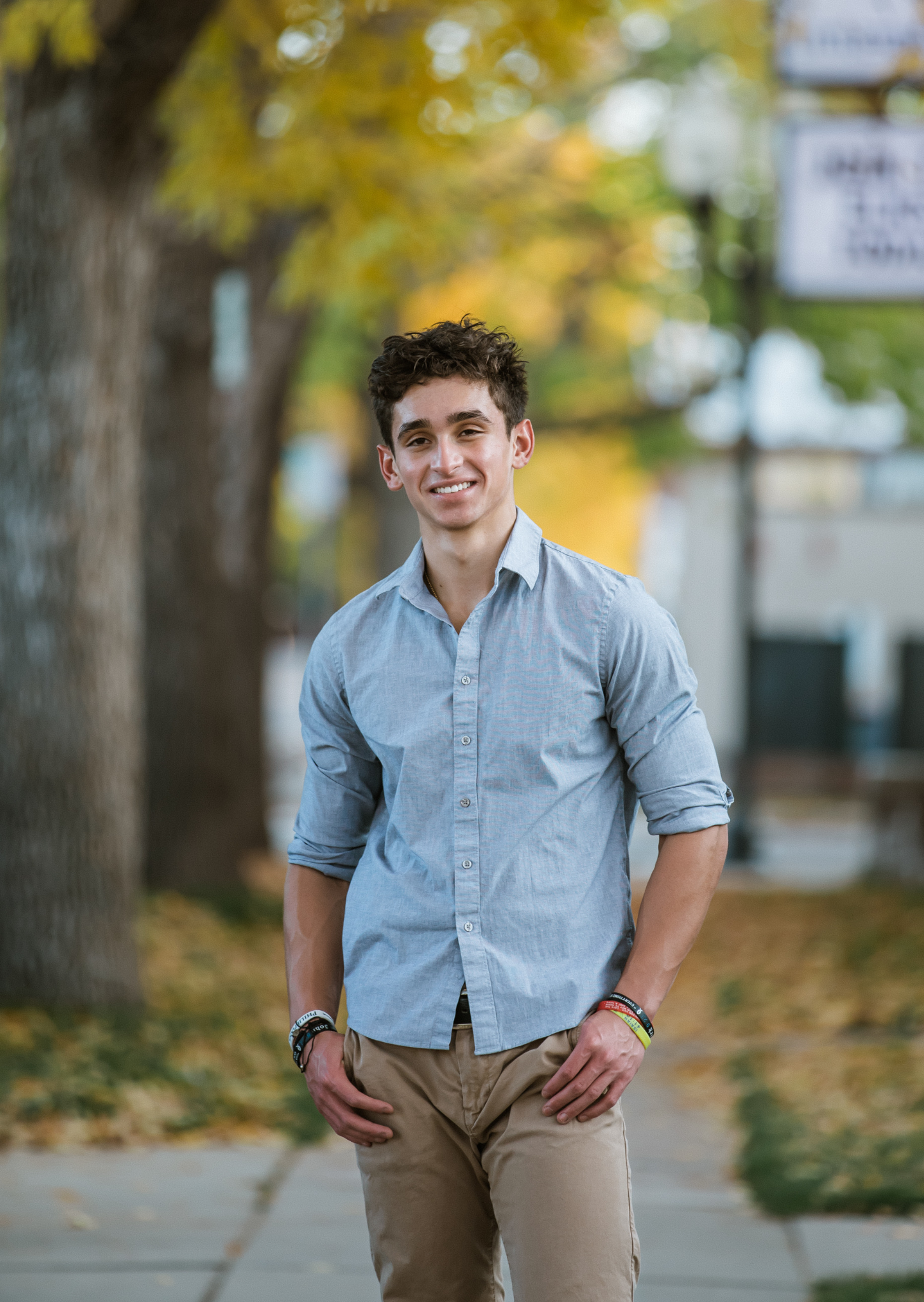 Ian J Houston smiling outdoors